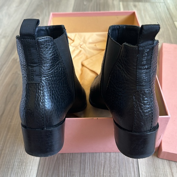 Authentic Acne studios Jensen, grain, leather pointed toe boot - Picture 6 of 12